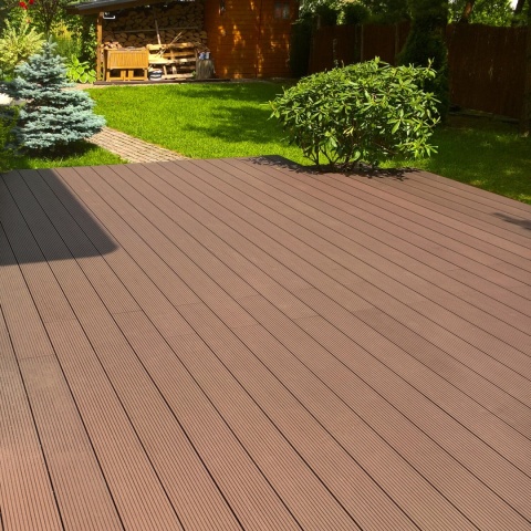 Composite Decking Board Standard Dark Brown – 3,5m (0,542 m2)