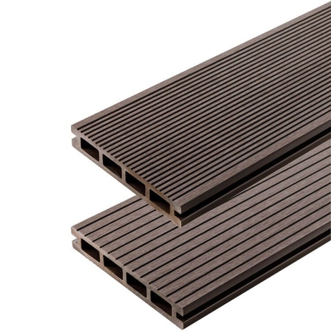 Composite Decking Board Standard Dark Brown – 4m (0,620 m2)