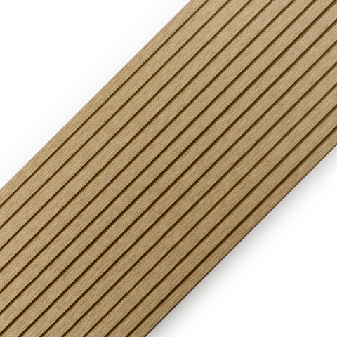Composite Decking Board Standard Teak – 4m (0,620 m2)