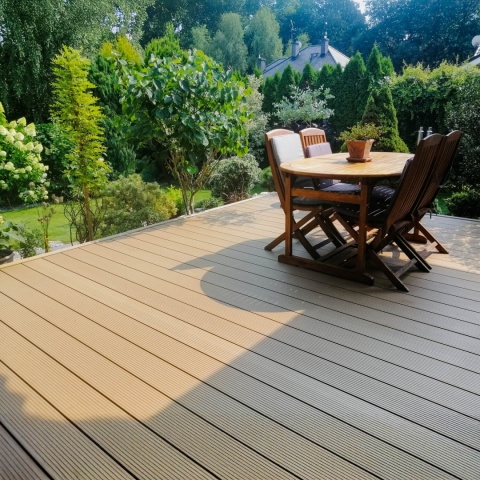Composite Decking Board Standard Teak – 3,5m (0,542 m2)
