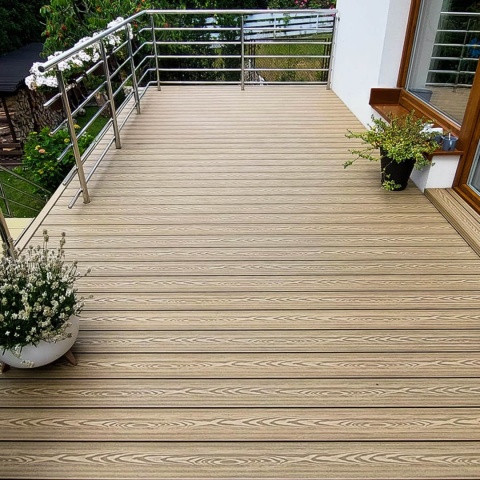 Composite Decking Board Standard Teak – 3m
