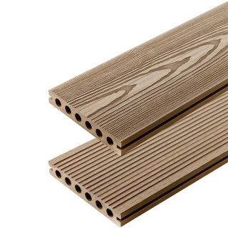Composite Decking Board 3D Teak – 3,5m (0,507 m2)