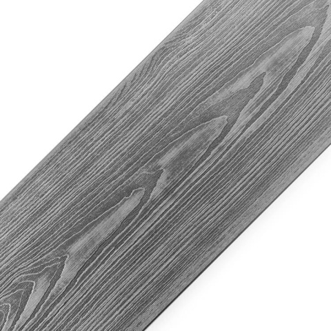 Composite Decking Board 3D Light Gray – 3m (0,435 m2)