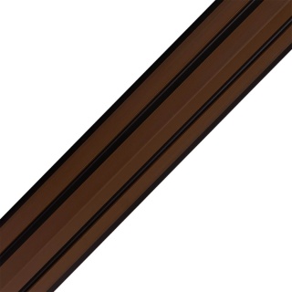 Composite Corner Trim for Slatted Cladding Duo Premium Redwood/Black – 2.9m