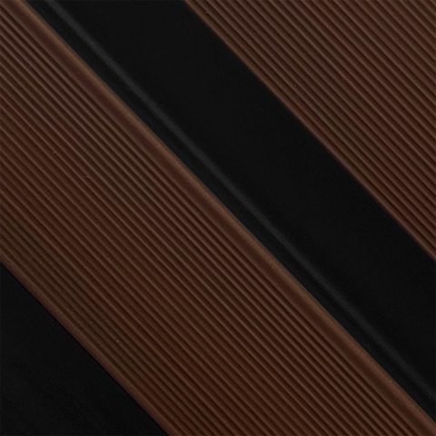 Composite Corner Trim for Slatted Cladding Duo Premium Redwood/Black – 2.9m