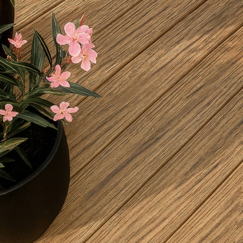 Composite Decking Board Solid Prestige Premium Winchester Oak – 4m (0,576 m2)