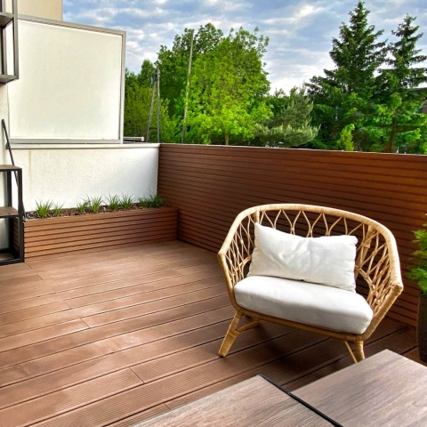 Composite Slatted Cladding Board Premium Teak – 2.9m (0,580 m2)