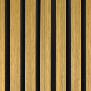 Composite Elevation Board Premium Lamella Duo Light Oak / Black – 2.9m (0,483 m2)
