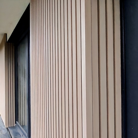 Composite Slatted Cladding Board Premium Ecru – 2.9m (0,580 m2)