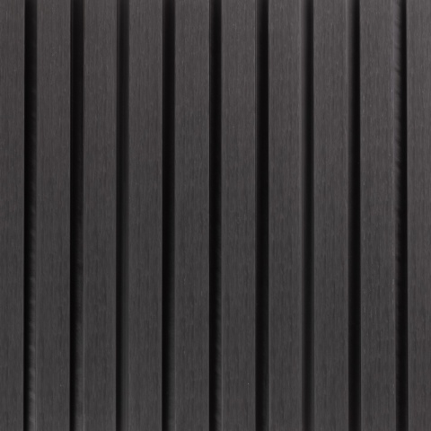 Composite Slatted Cladding Board Premium Graphite – 2.9m (0,580 m2)