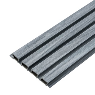 Composite Elevation Board Premium Lamella Silver Gray – 2.9m (0,580 m2)