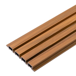 Composite Elevation Board Premium Lamella 3D Amber – 2.9m (0,580 m2)