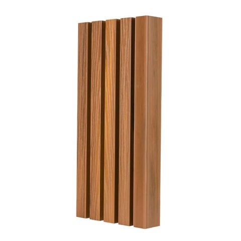 Composite Slatted Cladding Board Premium 3D Amber – 2.9m (0,580 m2)