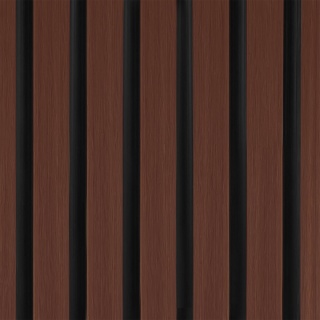 Composite Elevation Board Premium Lamella Duo Redwood / Black – 2.9m (0,483 m2)
