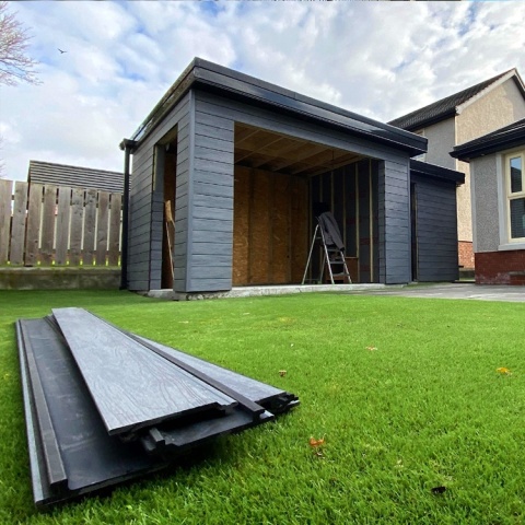 Composite Elevation Cladding Board Premium Gray – 3.6m (0,482 m2)