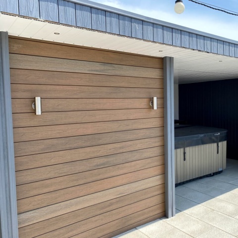 Composite Elevation Cladding Board Premium Teak– 2.9m (0,389 m2)