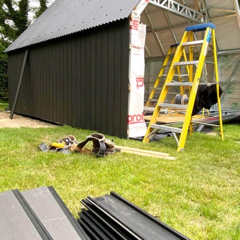 Composite Elevation Cladding Board Standard Anthracite – 2.8m (0,398 m2)