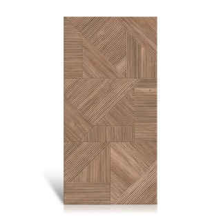 Wall Tile MERA Wood-Look Matte Brown – 60 × 120 cm