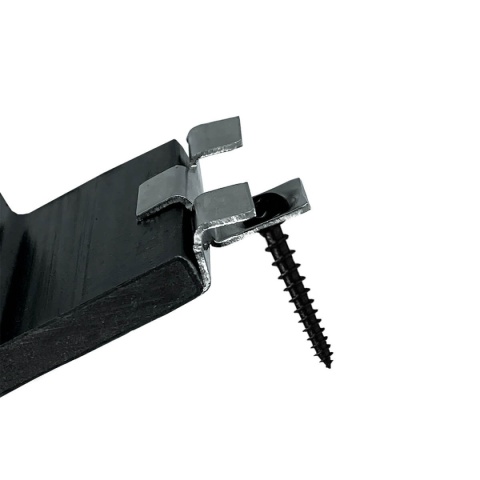 Mounting clip for Slatted Cladding Boards DUO + screw – 50 pcs