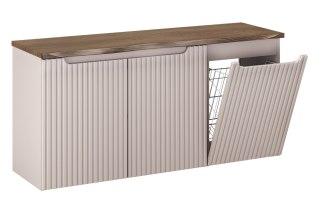 Zestaw meblowy 120cm z blatem i koszem na pranie