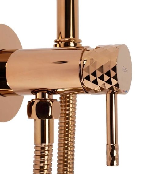 BATERIA BIDETOWA LOOP LUNGO DIAMOND MIEDŹ