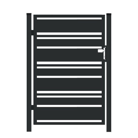 Furtka typ PALISADA MIX 140/60/20 - 1,00 x 1,25 m