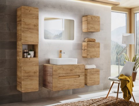 Aruba Craft Vanity Cabinet - 80cm for Countertop Basin