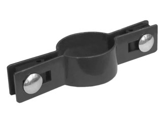 Through Brackets Ø48 mm for Mounting Fence Panels – Powder-Coated