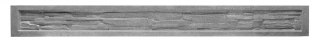 Podmurówka betonowa łupana - 250 cm / 25 cm