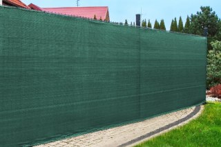 Siatka cieniująca 135g , 90% , zielona , 1,50m - rolka 25m