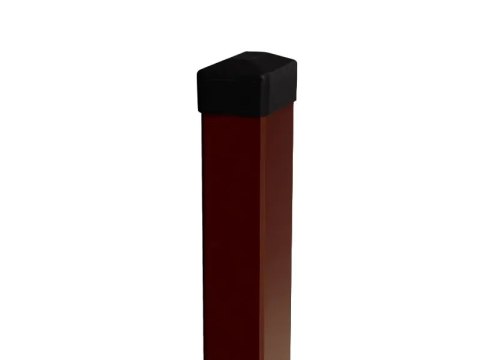 Słupki do paneli - 60x40 mm / 2,60 m - antracyt , brązowe , czarne , szare , zielone