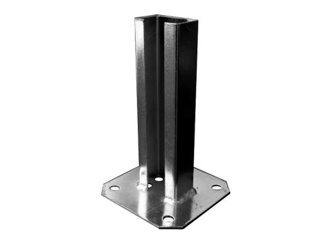 Stopa słupka 60x40 mm - antracyt , brązowy , czarny , szary , zielony