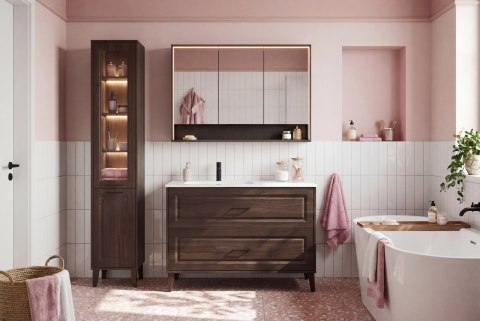 Szafka z lustrem 120cm 3 drzwi