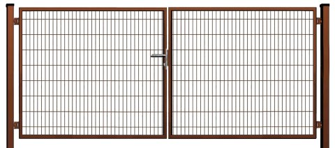 Brama SX 656 PRO - 4,00 x 1,70 m - antracyt , zielona