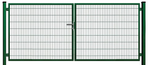 Brama SX 656 PRO - 4,00 x 1,70 m - antracyt , zielona
