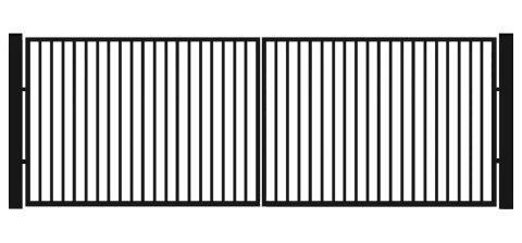 Brama typ P-20 - 4,00 x 1,25 m