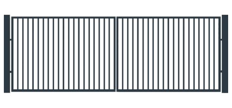 Brama typ P-20 - 4,00 x 1,25 m