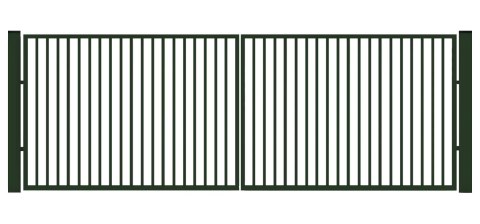 Brama typ P-20 - 4,00 x 1,25 m