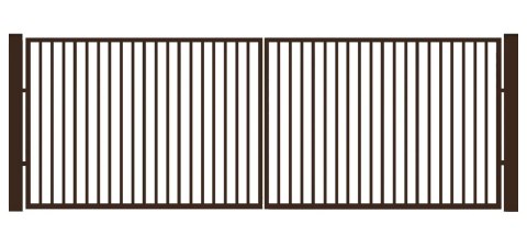 Brama typ P-20 - 4,00 x 1,75 m