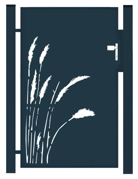 Furtka typ FLORAL - 1,00 x 1,25 m