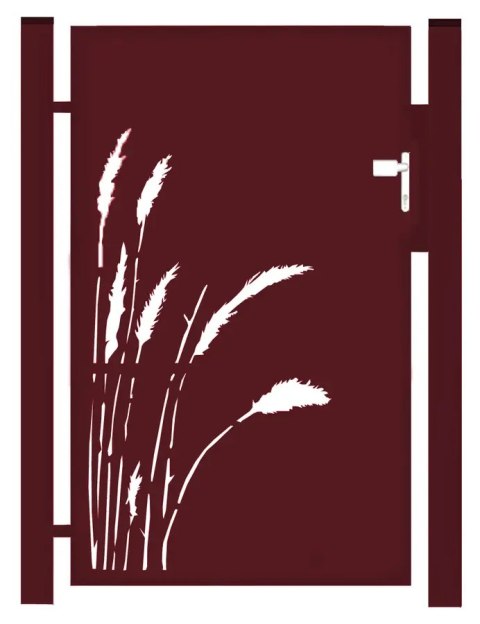 Furtka typ FLORAL - 1,00 x 1,25 m