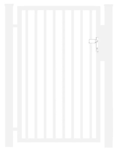 Pedestrian Gate - P-20 Type - 1.00 x 1.50 m