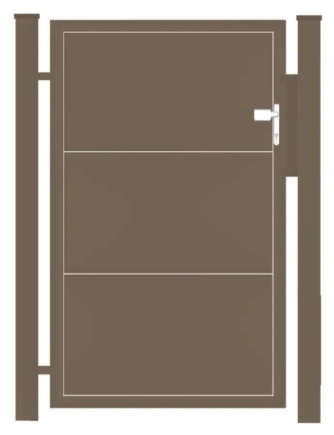 Furtka typ WALL SOLID - 1,00 x 1,25 m