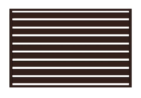 Przęsło WALL 100 - 2,50 m x 1,75 m antracyt , brązowe , czarne , szare , zielone