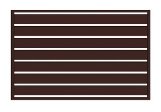 Przęsło WALL 200 - 2,50 m x 1,25 m antracyt , brązowe , czarne , szare , zielone