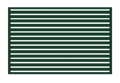 Przęsło WALL 60 - 2,00 m x 1,75 m - antracyt , brązowe , czarne , szare , zielone