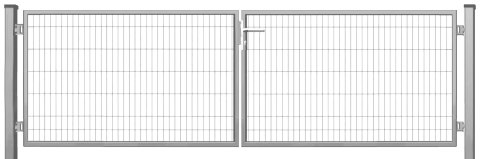 Brama SX 656 PRO - 3,00 x 1,20 m - antracyt , brązowa , czarna , szara , zielona