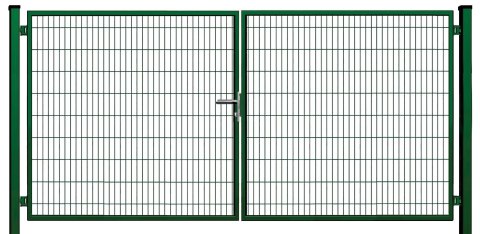 Brama SX 656 PRO - 4,00 x 2,0 m - antracyt , brązowa , czarna , szara , zielona