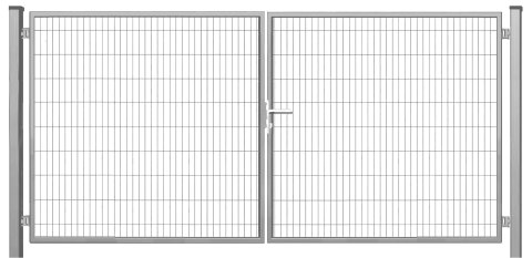Brama SX 656 PRO - 5,00 x 2,0 m - antracyt , brązowa , czarna , szara , zielona