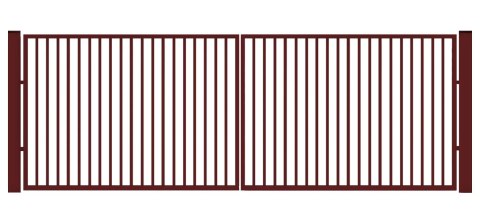 Brama typ P-20 - 4,00 x 1,75 m